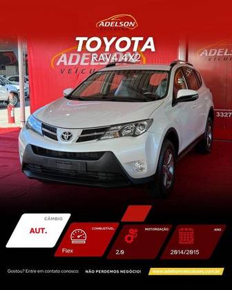 TOYOTA RAV4 2.0 4X2 16V GASOLINA 4P AUTOMÁTICO TOYOTA RAV4 2.0 4X2 16V GASOLINA 4P AUTOMÁTICO